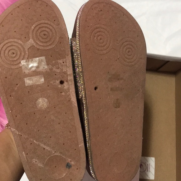 Bamboo multicolor Rhinestone slides - Picture 6 of 8